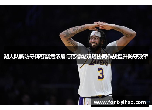 湖人队新防守阵容聚焦浓眉与范德彪双塔协同作战提升防守效率